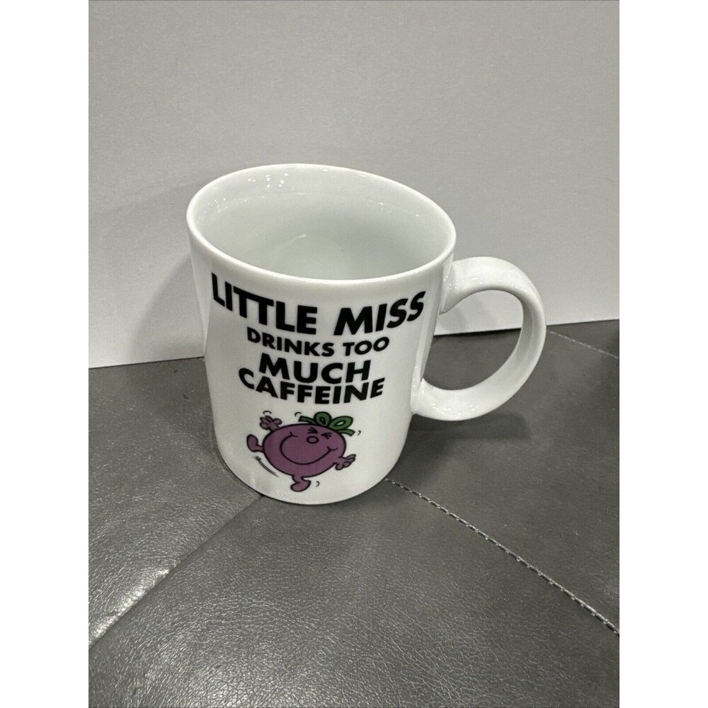 Little Miss Drinks Too Much Caffeine Mug Roger Hargreaves J9